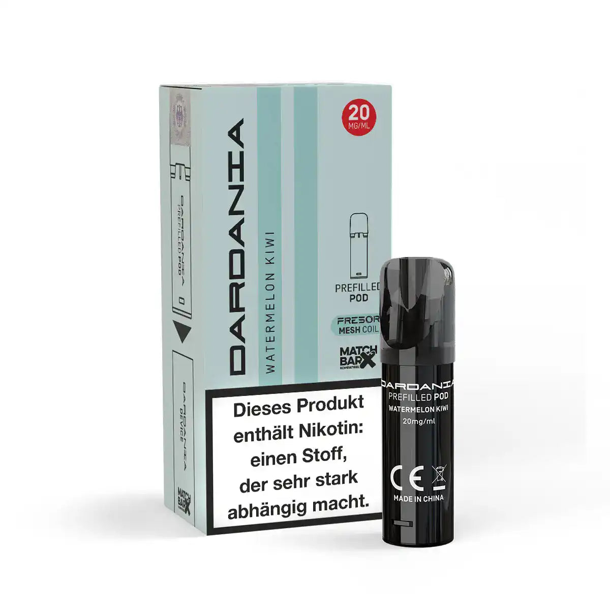 Dardania Pod Watermelon Kiwi 20mg/ml Pod