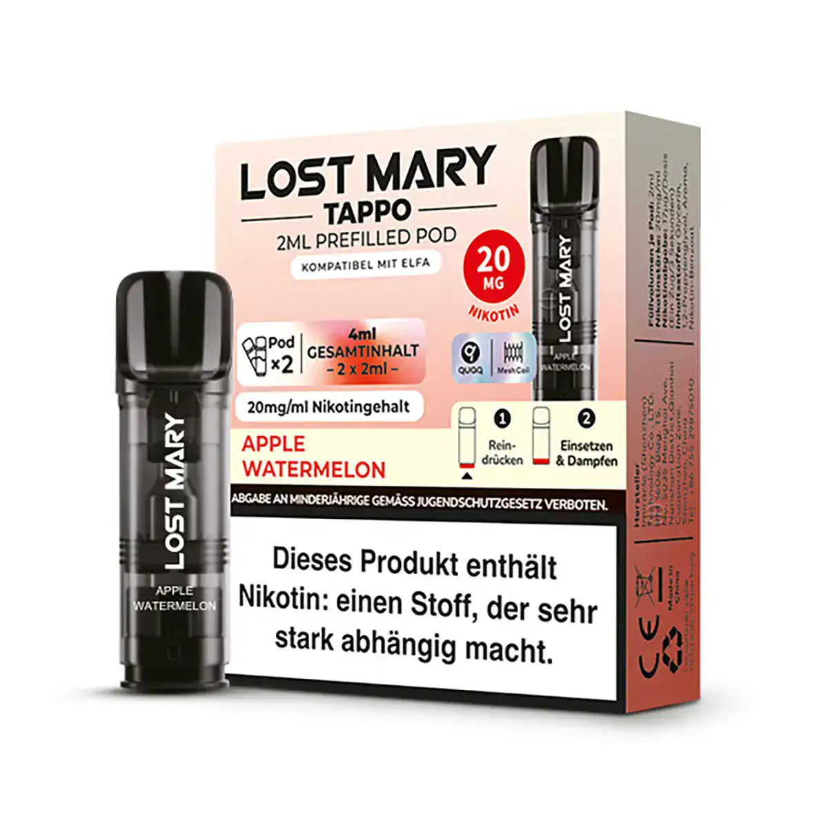 Lost Mary Tappo Apple Watermelon Pod