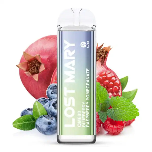Lost Mary QM600 Blueberry Raspberry Pomegranate Einweg E-Zigarette