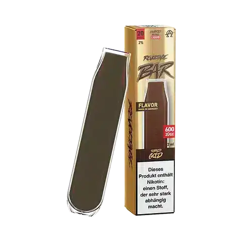 Revoltage Tobacco Gold nikotinfrei Einweg E-Zigarette