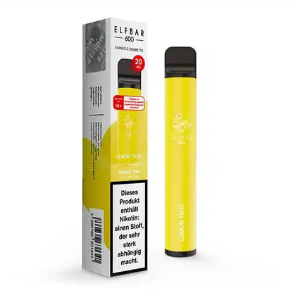 Elfbar Lemon Tart Produktbild mit Verpackung