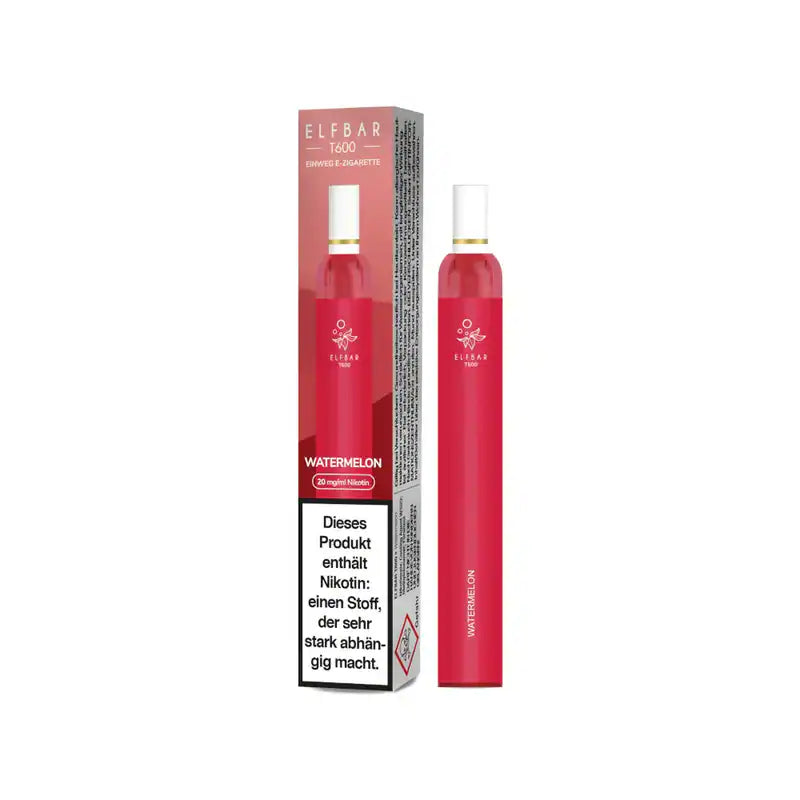 Elfbar T600 Watermelon Einweg E-Zigarette
