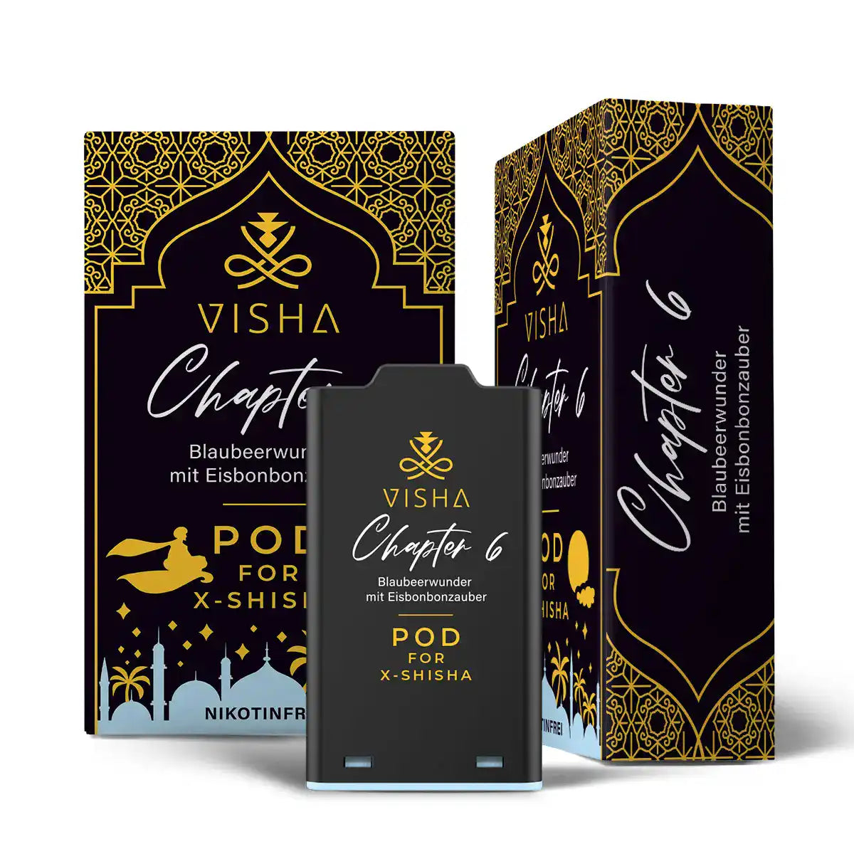 Visha X-Bar Shisha Pod Blaubeer Eisbonbon