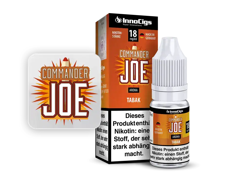 Innocigs Liquid Aroma Commander Joe Tabak E-Liquid