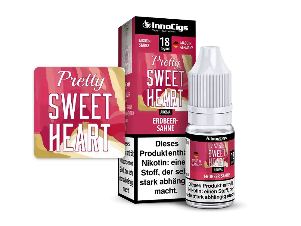 Innocigs Liquid Aroma Pretty Sweetheart Sahne-Erdbeer E-Liquid