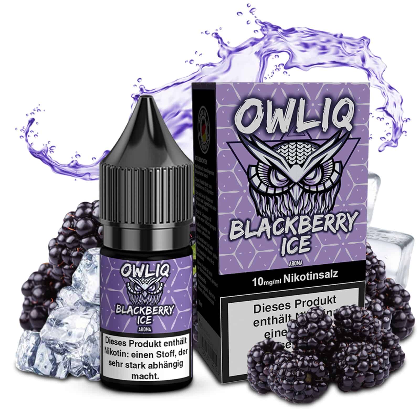 OWLIQ Blackberry Ice Liquid