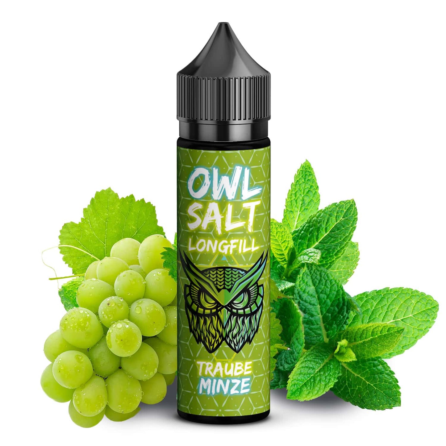 OWL Salt Traube Minze Longfill Aroma