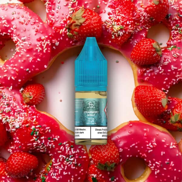 Lovesticks LIQ IT Strawberry Donut Nikotinsalz‑Liquid – verführerischer Geschmack nach süßem Erdbeer‑Donut, 10 ml