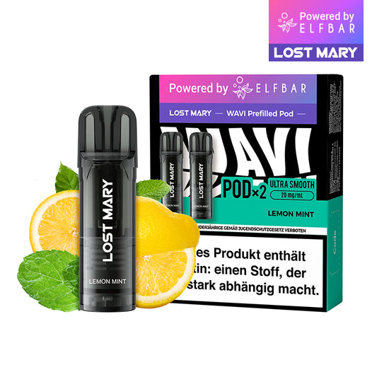 Lost Mary Wavi Pods Lemon Mint - 20 mg/ml