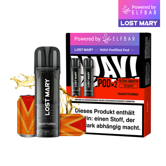 Lost Mary Wavi Pods Maryturbo - 20 mg/ml