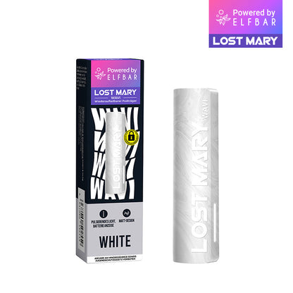 Lost Mary Wavi Basisgerät White wiederaufladbarer Podträger für Lost Mary Wavi Pods mit weißem Design.