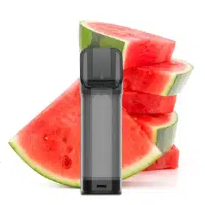 ELFA Watermelon Pod mit aufgeschnittenen Wassermelonen im Hintergrund als Produktbild