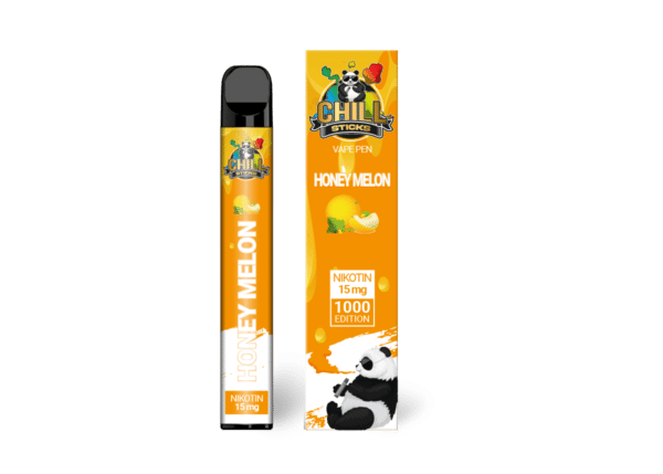 Chillsticks Honey Melon Produktbild mit Vape