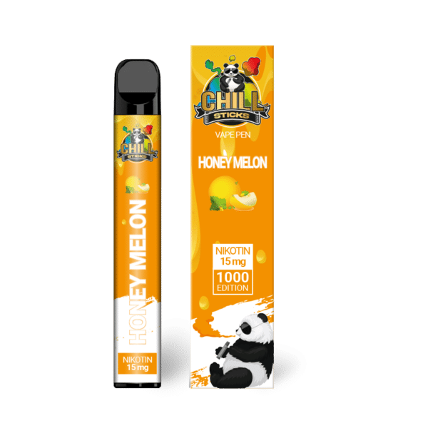 Chillsticks Honey Melon Produktbild mit Vape