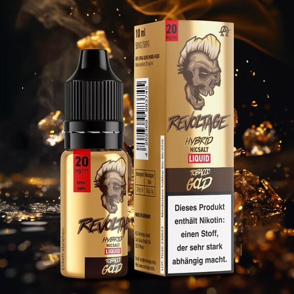 Revoltage Tobacco Gold E-Liquid