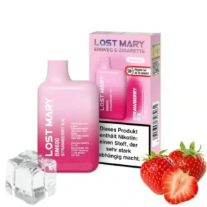 Lost Mary Strawberry Ice mit Erdgeschmack und angenehmer Kühle