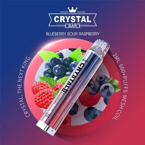 Crystal Bar Blueberry Sour Raspberry