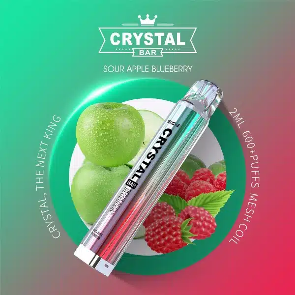 Crystal Bar Sour Apple Blueberry