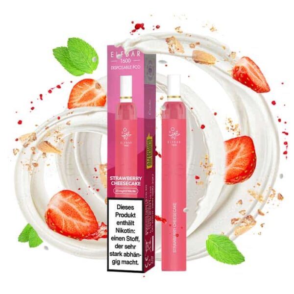 Elfbar T600 Strawberry Cheesecake - 20 mg/ml
