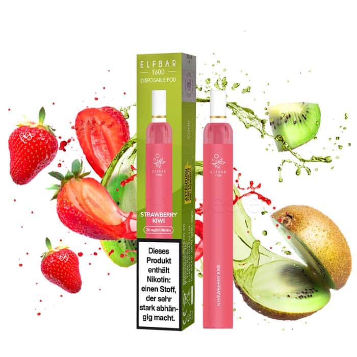 Elfbar T600 Strawberry Kiwi - 20 mg/ml