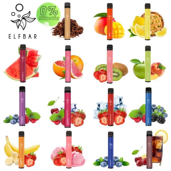 Elfbar Box nikotinfrei Produktbild