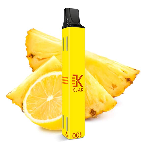 Klik Klak Pineapple Produktbild mit Ananas und Orange