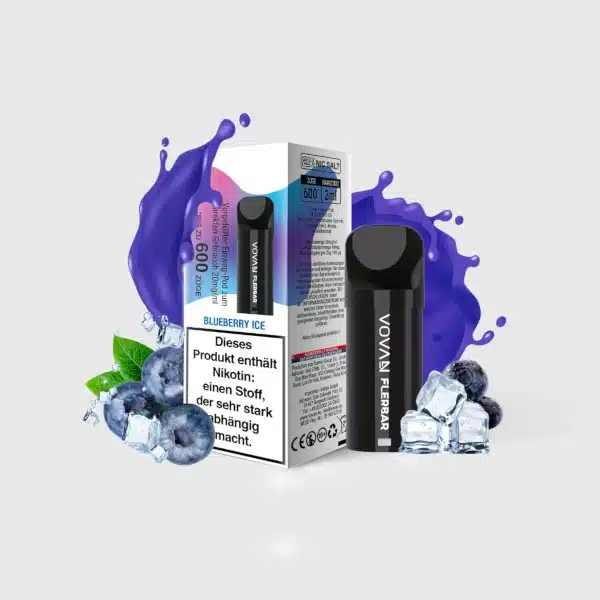 Vovan Flerbar Blueberry Ice Pod - 20 mg/ml