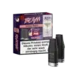 Revoltage Purple Peach Pods 20 mg/ml mit Verpackung im Hintergrund