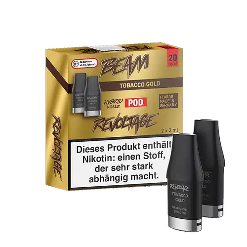Revoltage Beam Tobacco Gold Pods
