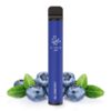 Bild mit Elfbar 600 Blueberry nikotinfrei im Hintergrund sind Blaubeeren.
