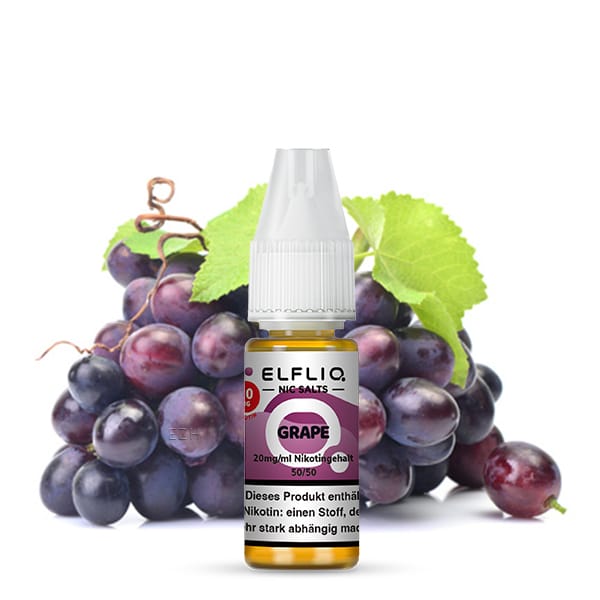 Elfliq Grape E-Liquid by Elfbar mit dem Geschmack von Traube