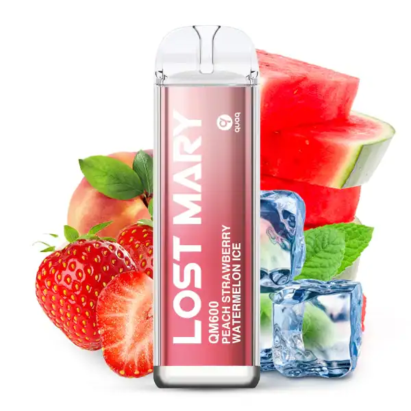 Lost Mary QM600 Peach Strawberry Watermelon Ice - 20 mg/ml