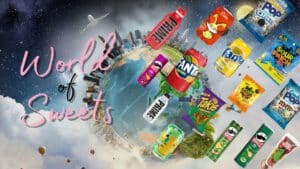Die Süßigkeiten Box aus aller Welt mit vielen verschiedenen Produkten