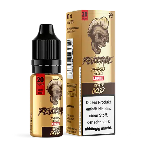 Revoltage Tobacco Gold E-Liquid 20 mg