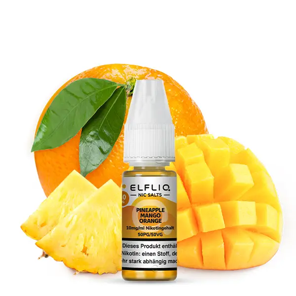 10ml Elfliq Pineapple Mango Orange mit 20 mg/ml nikotinstärke by Elf Bar