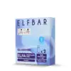 2ml ELFA Pods Blueberry nikotinfrei mit 0 mg/ml nikotinstärke by Elf Bar mit Verpackung.