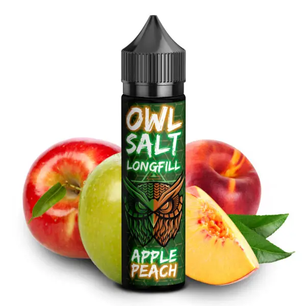 OWL Salt Apple Peach Longfill Aroma