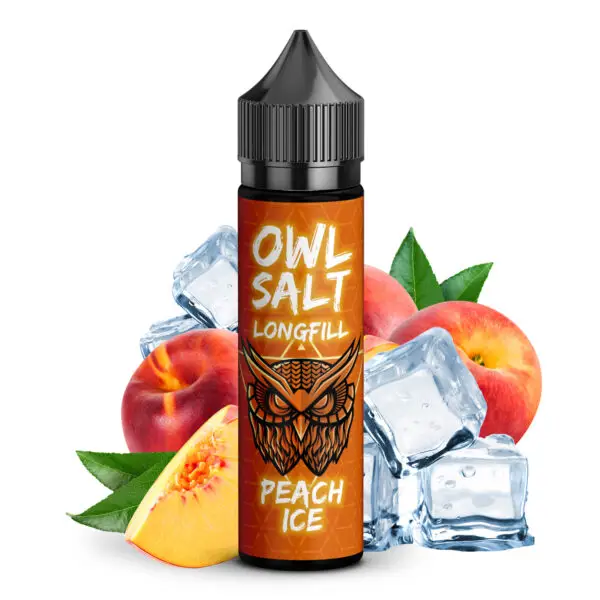 OWL Salt Kiwi Peach Ice Longfill Aroma