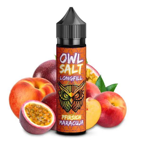 OWL Salt Pfirsich Maracuja Longfill Aroma