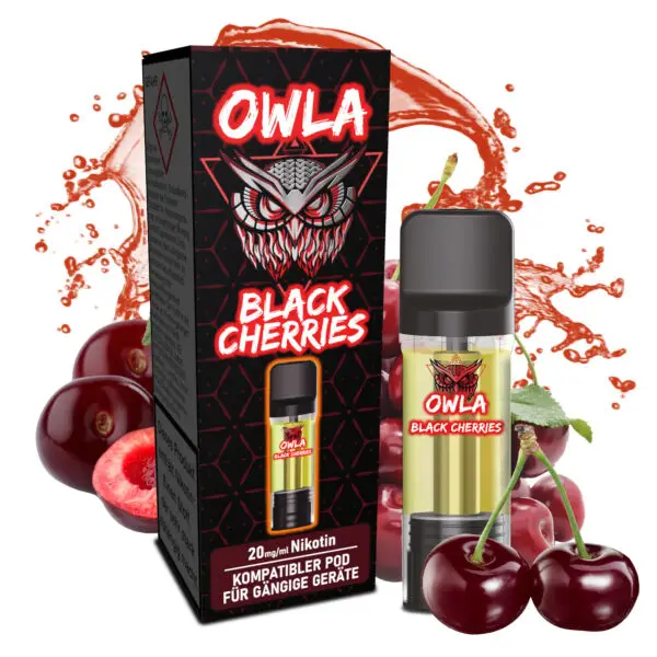 OWLA Black Cherries Pod - 20 mg/ml