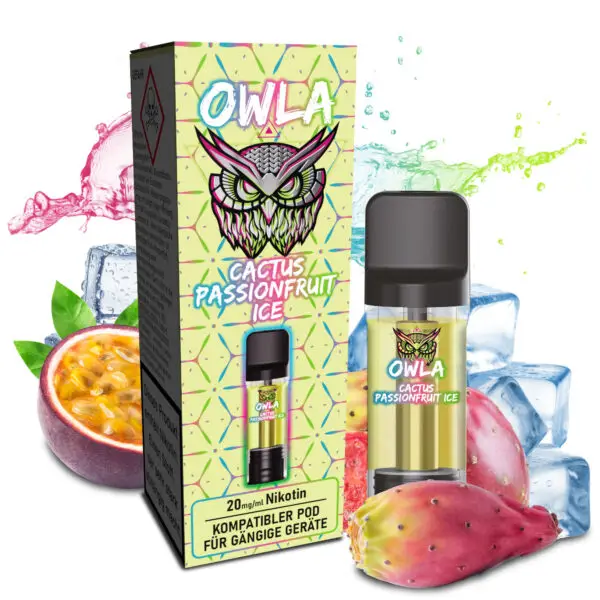 OWLA Cactus Passionfruit Ice Pod - 20 mg/ml