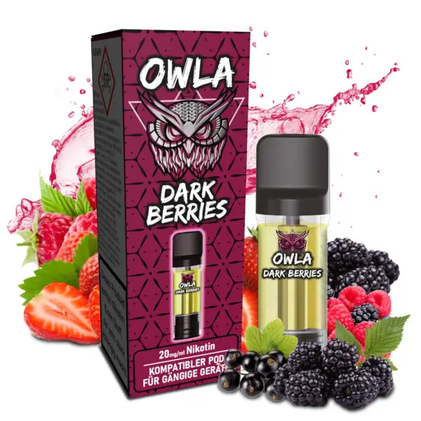 OWLA Dark Berries Pod - 20 mg/ml