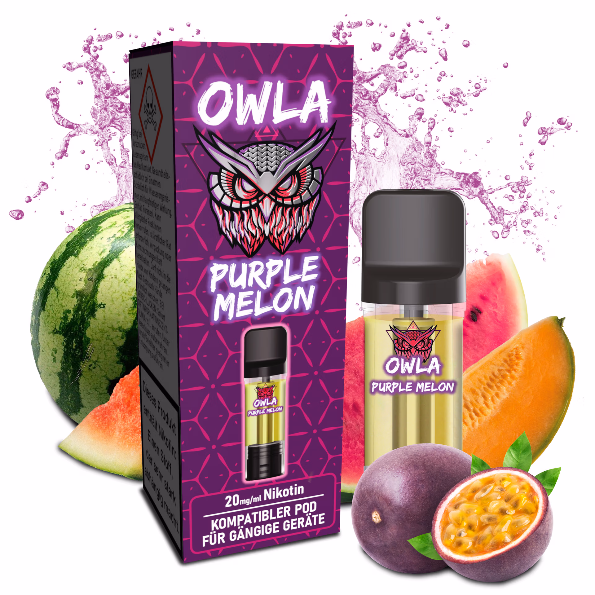 OWLA Purple Melon Pod - 20 mg/ml
