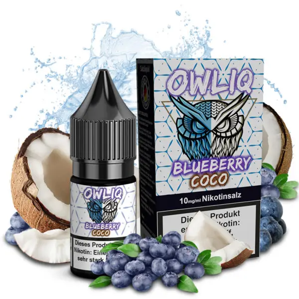 OWLIQ Blueberry Coco Liquid 10 mg/ml