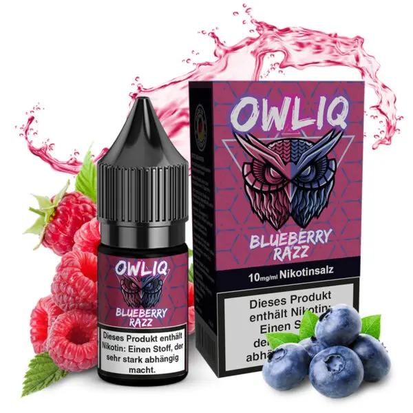 OWLIQ Blue Razz Liquid 10 mg/ml