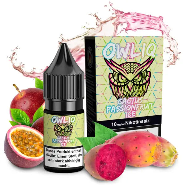OWLIQ Cactus Passionfruit Ice Liquid 10 mg/ml