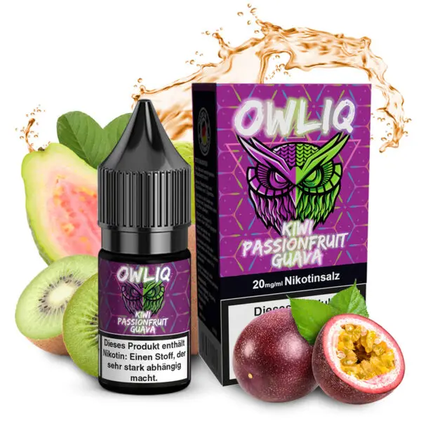 OWLIQ Kiwi Passionfruit Guava Liquid 20 mg/ml