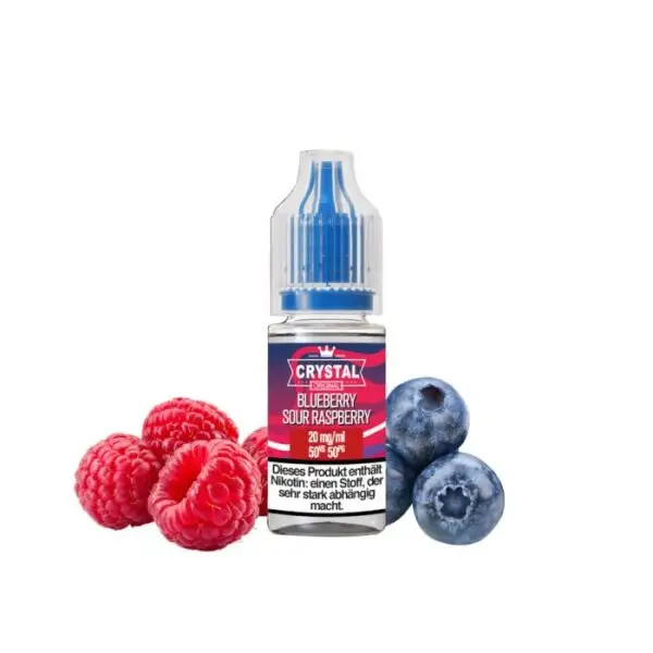 Wenn du die fruchtigen Aromen von Blaubeeren und die spritzige Frische saurer Himbeeren schätzt, ist SKE Crystal Liquid Blueberry Sour Raspberry - 20 mg/ml die perfekte Wahl für dich. Überzeuge dich von der hohen Qualität und dem köstlichen Geschmack, indem du dir ein Fläschchen holst. Besuche deinen bevorzugten E-Liquid-Händler und lass die fruchtigen Aromen in dein Dampferlebnis einziehen.