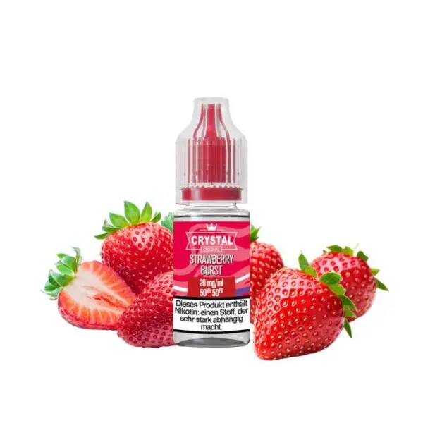 Wenn du die fruchtigen Aromen saftiger Erdbeeren und eine spritzige Frische suchst, ist SKE Crystal Liquid Strawberry Burst - 20 mg/ml die perfekte Wahl für dich. Überzeuge dich selbst von der außergewöhnlichen Qualität und dem erfrischenden Geschmack, indem du dir ein Fläschchen holst. Besuche deinen bevorzugten E-Liquid-Händler und lass die lebendigen Aromen in dein Dampferlebnis einziehen.