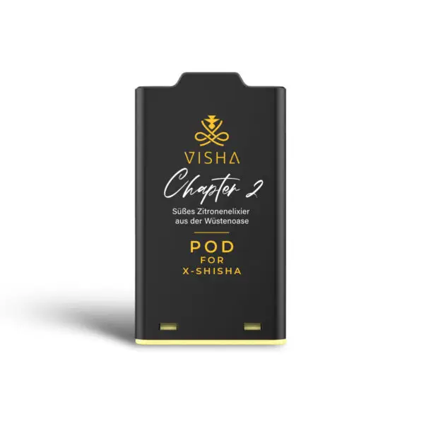 Visha X-Bar Shisha Pod Süßes Zitronenelixier - 0 mg/ml